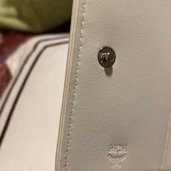 Authentic MCM small zip wallet - Picture 3 of 7